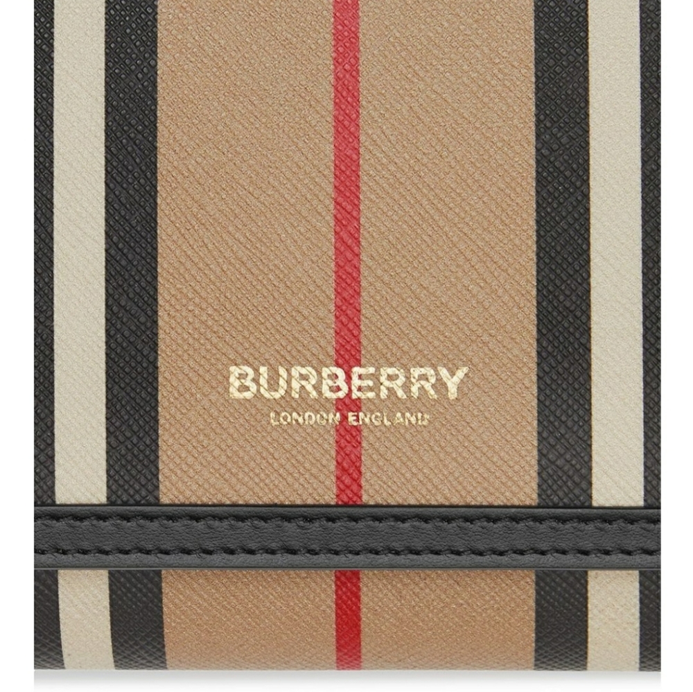 BURBERRY Icon Stripe Shoulder Crossbody Bag NEW Beautiful 🤎❤️🤍🖤🤎 - Picture 2 of 8